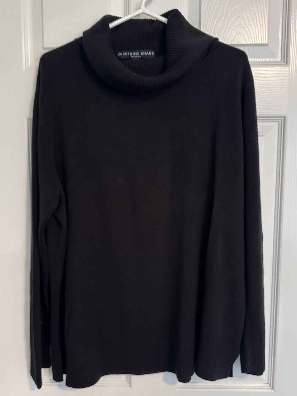 Black Josephine Chaus Turtleneck